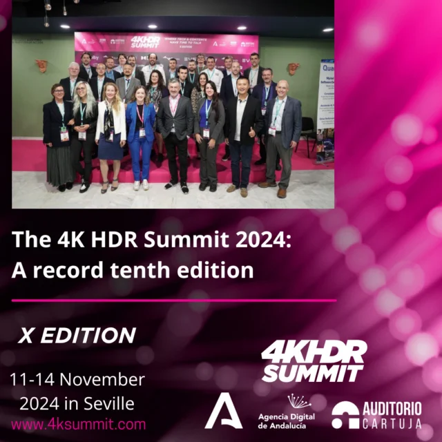 📺 𝐀 𝐫𝐞𝐜𝐨𝐫𝐝 𝐭𝐞𝐧𝐭𝐡 𝐞𝐝𝐢𝐭𝐢𝐨𝐧

✅ 500 professional attendees gathered at the international summit “where technology and content have time to talk”

🌐 Read the full story on our website: LINK IN BIO

𝟒𝐤𝐬𝐮𝐦𝐦𝐢𝐭.𝐜𝐨𝐦

#4K #8K #tv #UHD #Technology #4KHDRSummit #Audio #video #Streaming #Tech #Sevilla #España